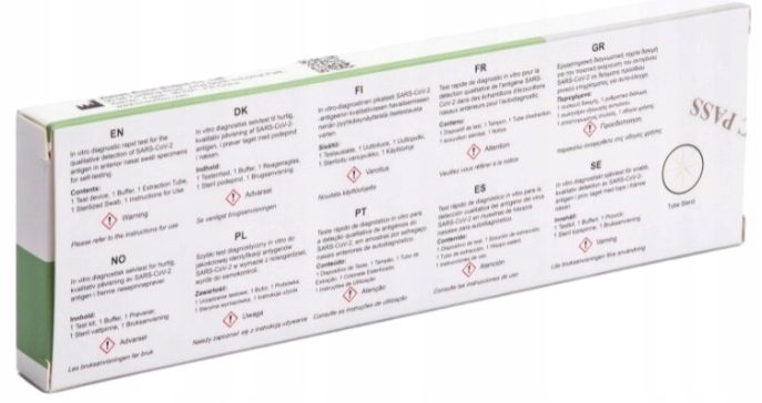 Test Rapid SARS-CoV-2 Antigen Card REF 1N4