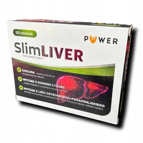 SlimLIVER Wątroba Trawienie Odchudzanie 30 tabl.