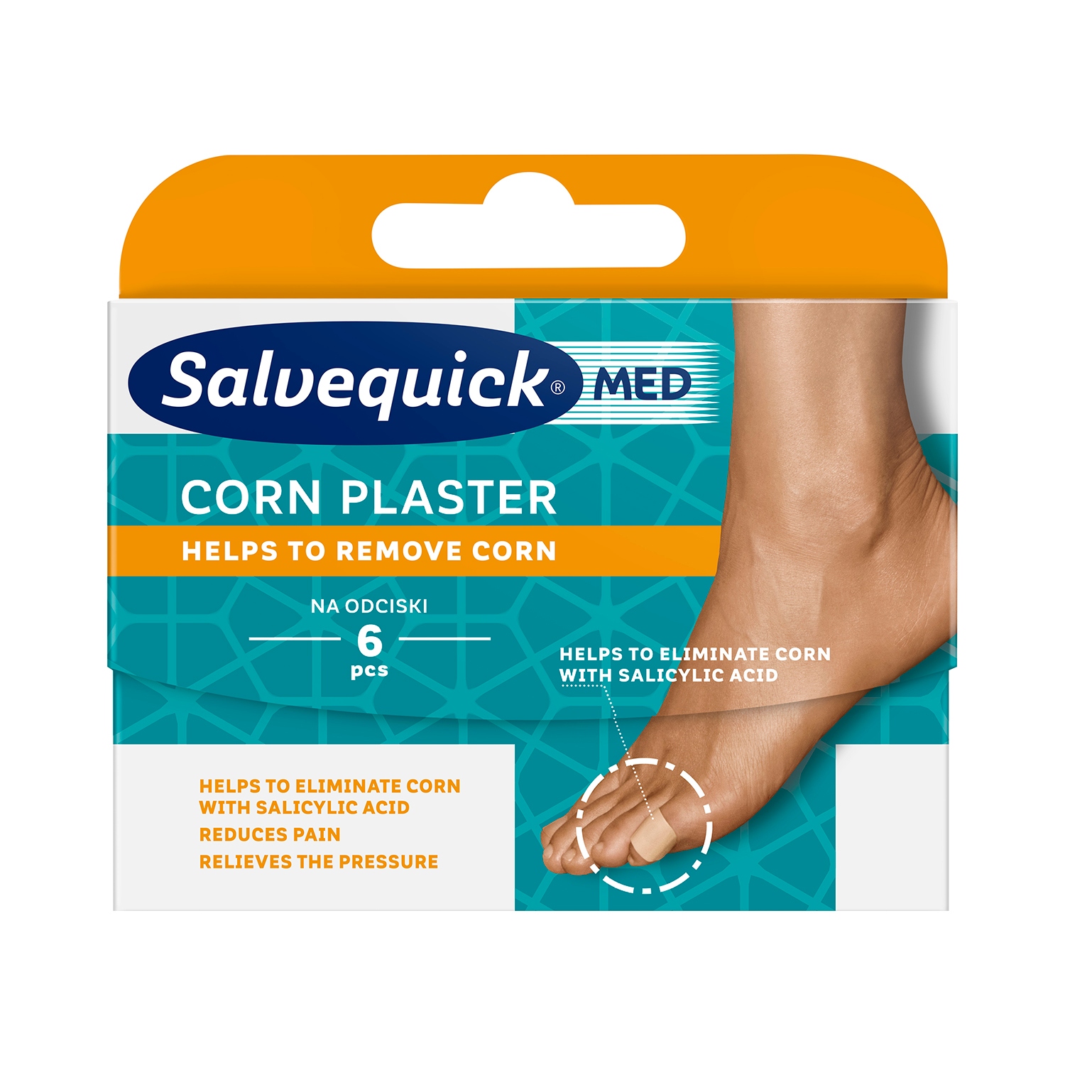 Plast. Salvequick CORN na odciski 1op.(6sz