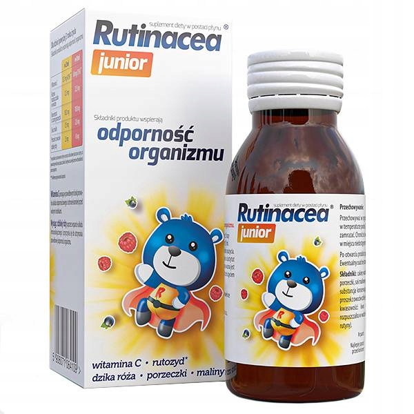Rutinacea Junior Płyn Wspierający Odporność Dla Dzieci 100ml