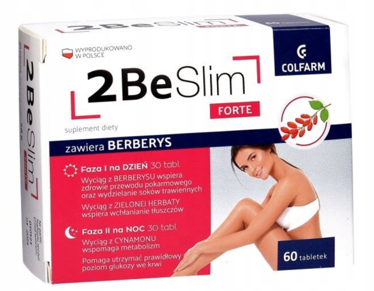 2Be Slim Forte Odchudzanie 60 Tabletek