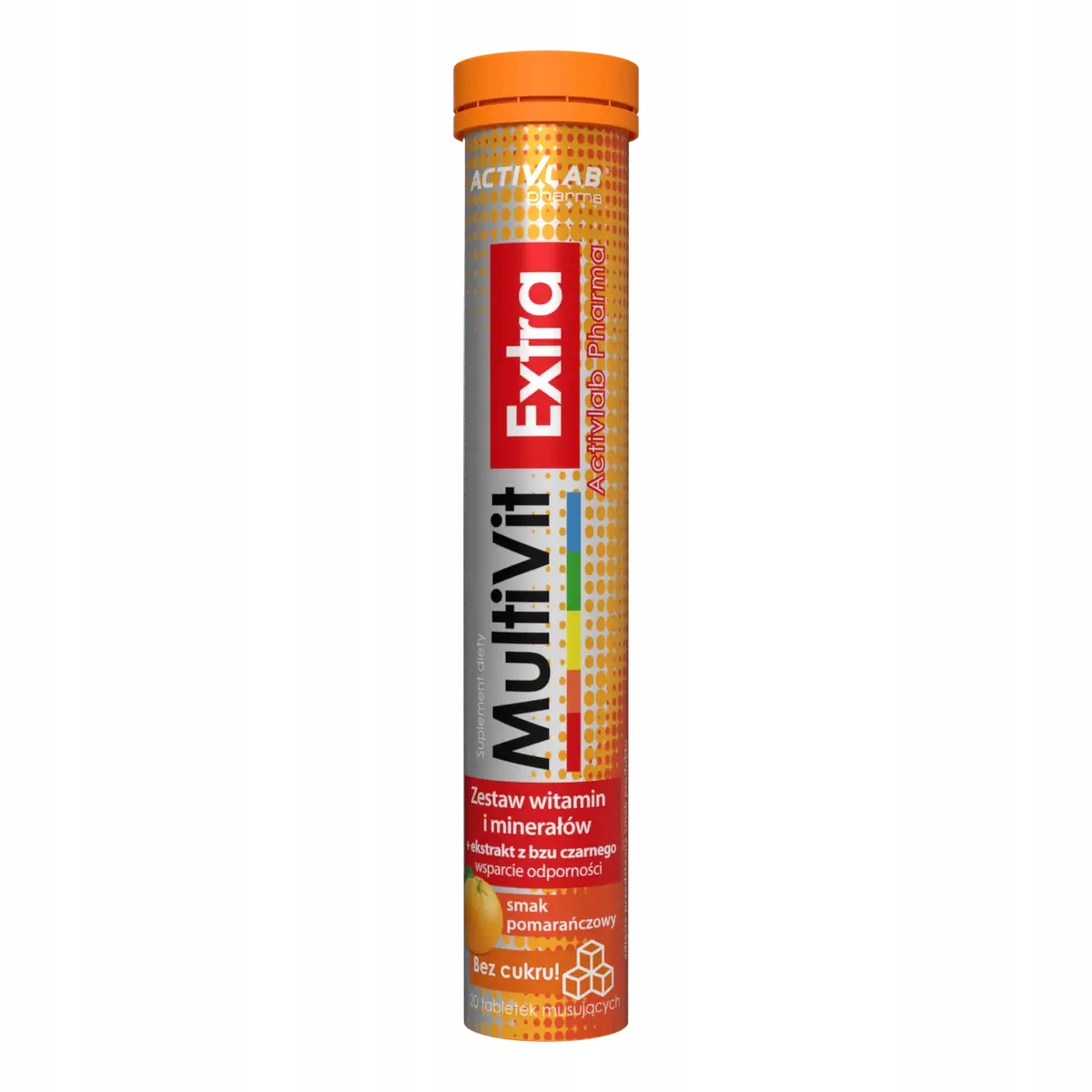 MultiVit Extra Activlab Pharma smak pomara