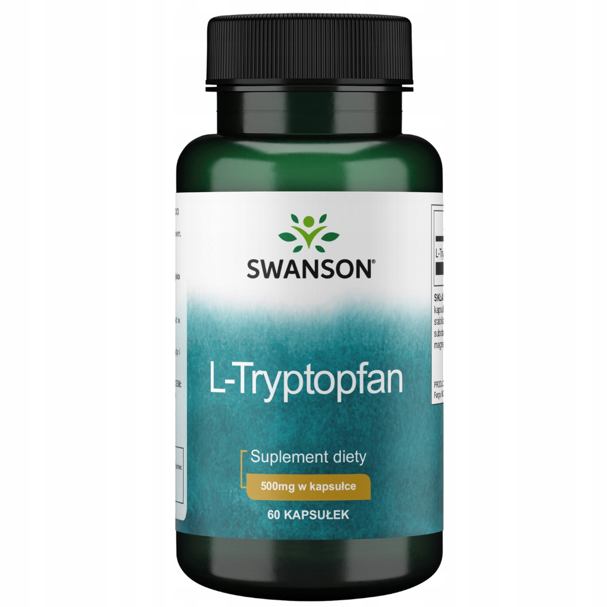 Swanson L-Tryptofan 500 mg Sen Nastrój 60 kaps.