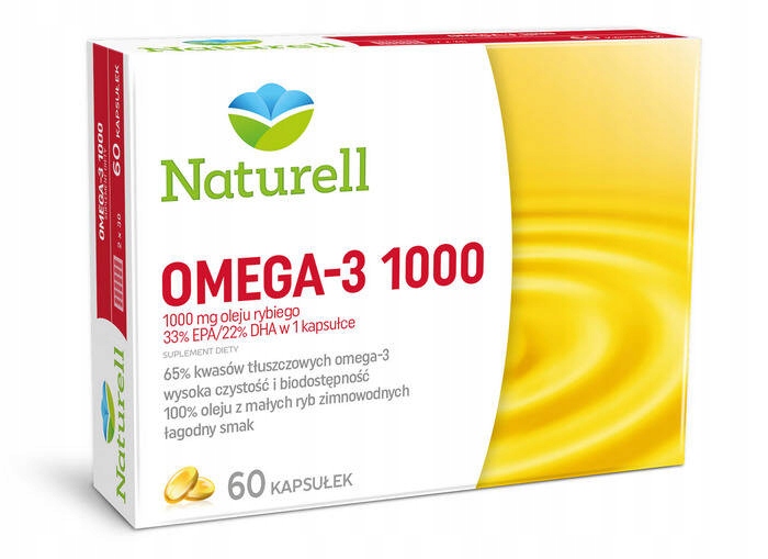 NATURELL Omega-3 1000 kaps. 60 kaps.