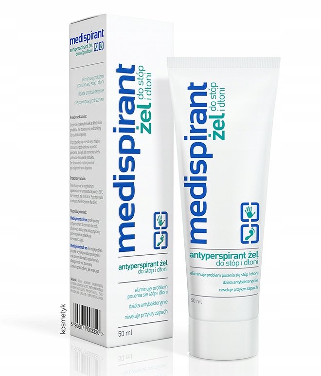 Medispirant Żel do stóp i dłoni 50 ml STOP POT