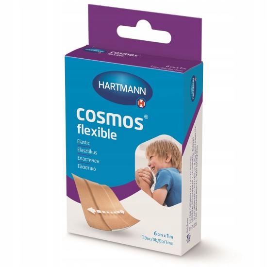 Plaster Elastyczny Do Cięcia Cosmos Flexible 6cm x 1m 1 Sztuka