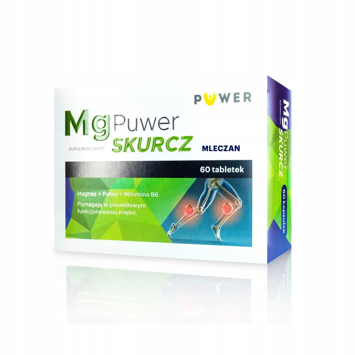 MgPuwer Skurcz Magnez Potas Witamina B6 60 tabl.