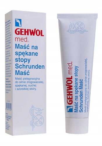 GEHWOL MED SCHRUNDEN-SALBE: Maść na spękane stopy 75ml