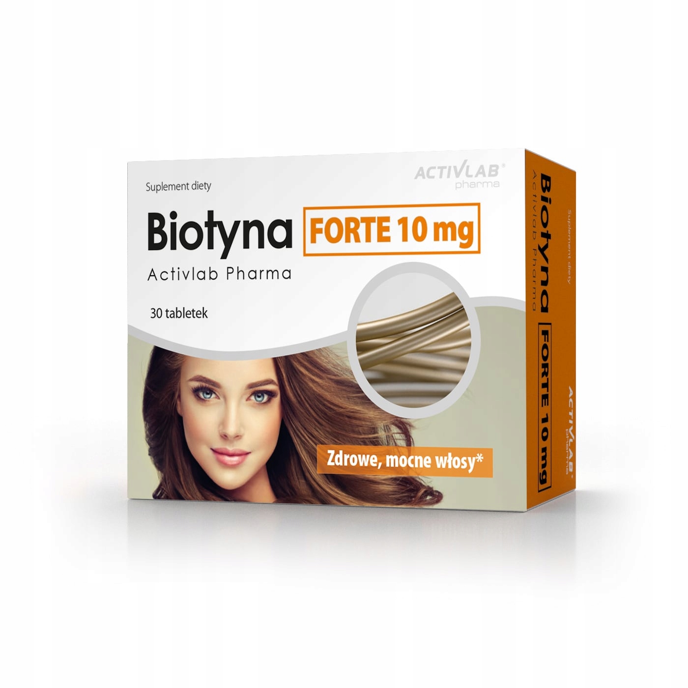 Biotyna Forte 10mg. Zdrowe włosy. 120 dni kuracji.