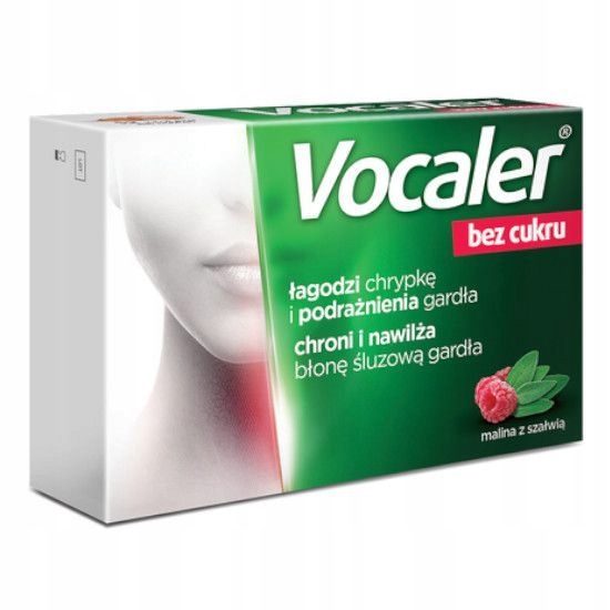 Vocaler Bez Cukru 12 Pastylek Do Ssania