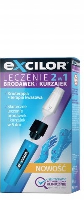 EXCILOR Leczenie 2w1 Brodawek I Kurzajek W 5 Dni