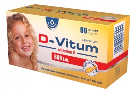 D-Vitum witamina D 800 j.m. kaps.twistoff