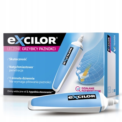 EXCILOR Leczenie Grzybicy Paznokci Sztyft 3,3 ml