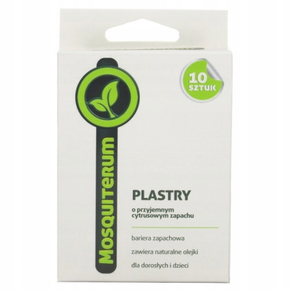 MOSQUITERUM Plastry Na Komary Naturalne Olejki