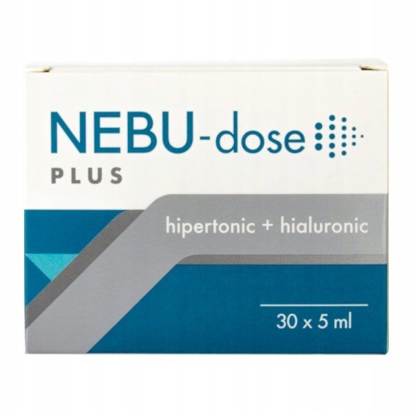 Nebu-Dose Plus Roztwór Do Inhalacji Wykrztuszanie 30 Ampułek x 5ml