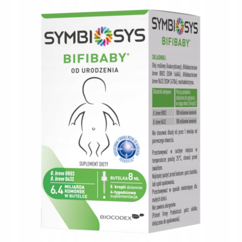 Symbiosys Bifibaby Krople 8ml