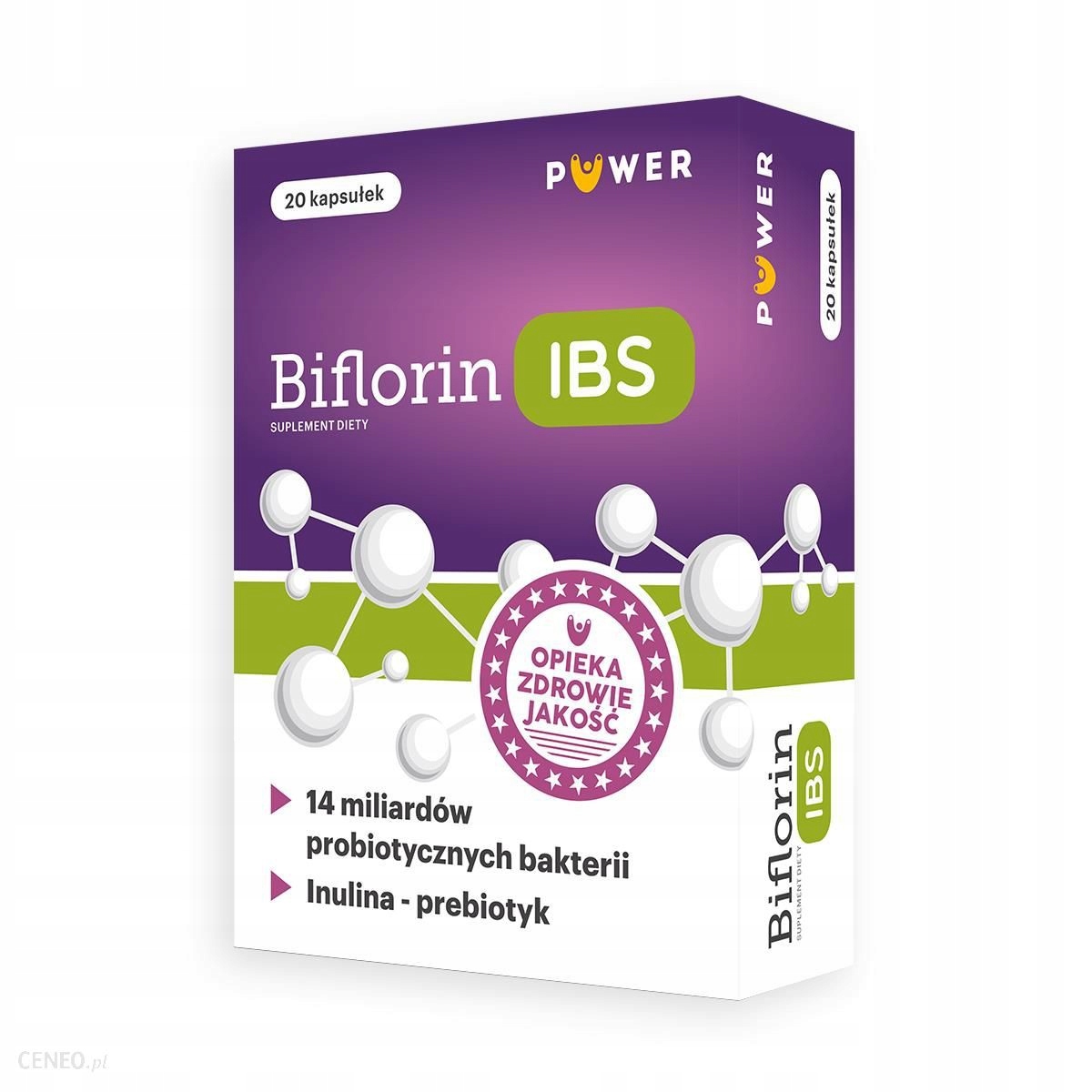 Biflorin IBS Lactobacillus Rhamnosus + Inulina 20 Kapsułek