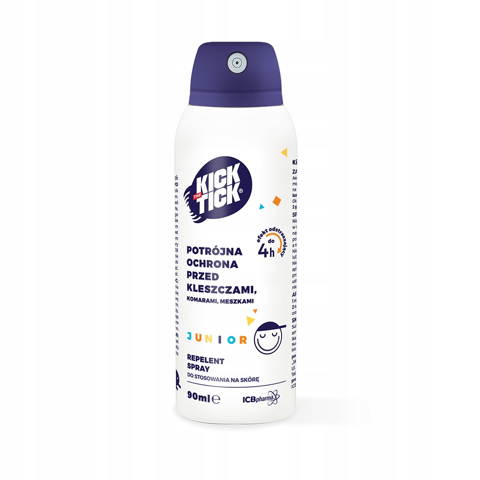 KICK the TICK Max Junior Spray Na Komary Kleszcze Meszki Dla Dzieci 90ml