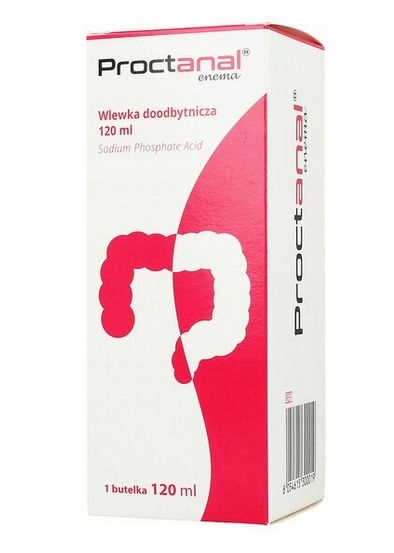 Proctanal Enema wl.doodbyt. 120ml(butelka)
