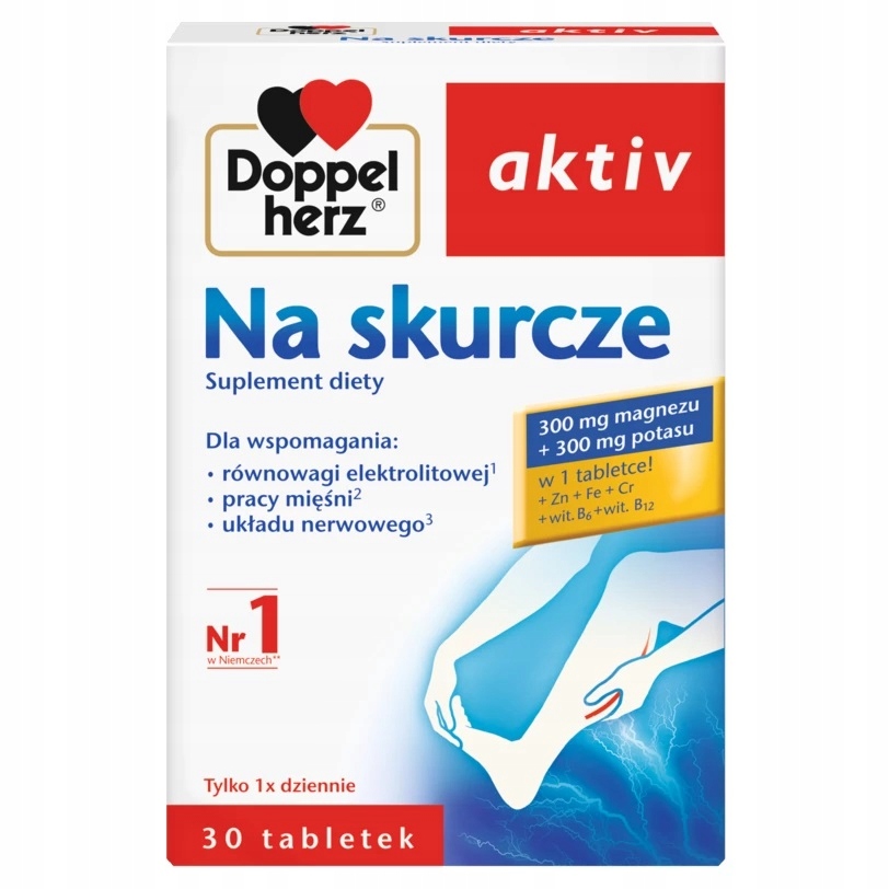 Doppelherz Aktiv Na Skurcze Magnez Potas 30 Tabletek