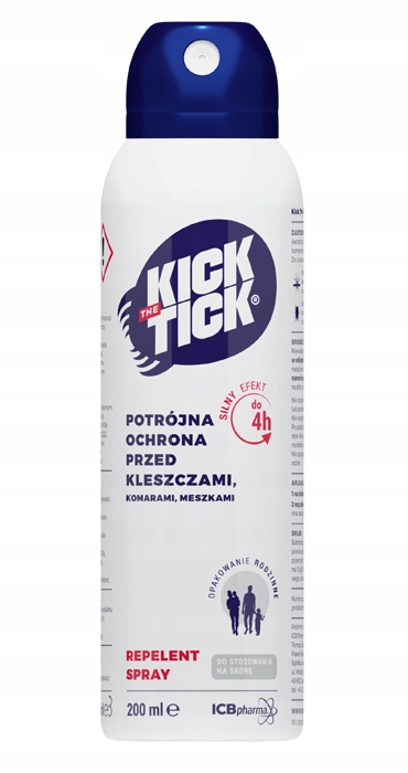 KICK the TICK Max Repelent Plus p/ kleszcz