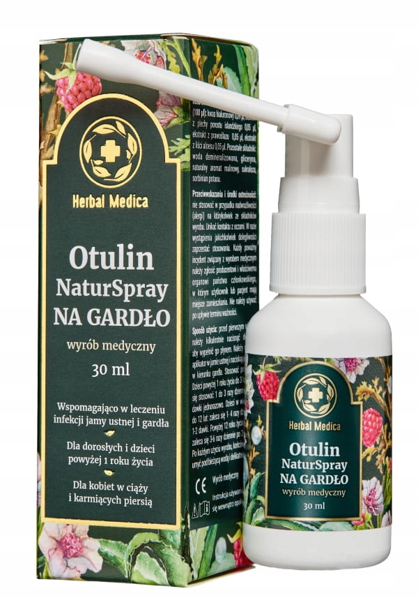 Otulin NaturSpray Do Gardła Wspomaga W Infekcjach 30ml
