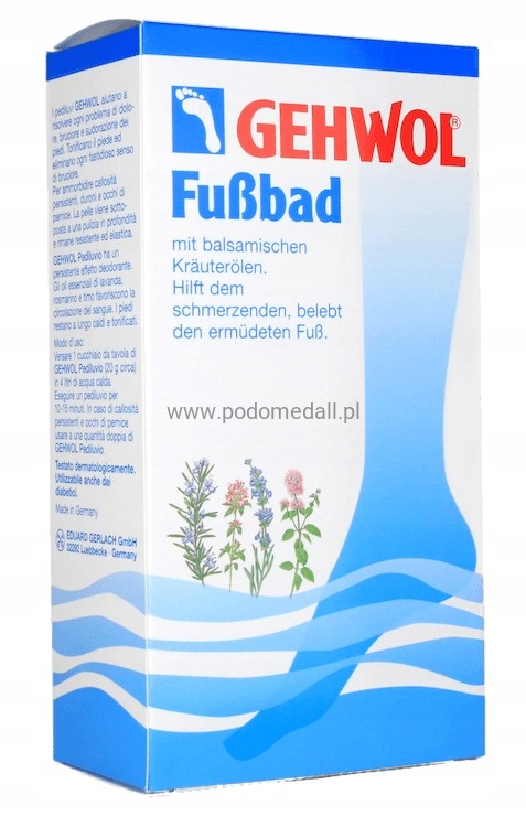 Gehwol Fussbad Sól Do Kąpieli Stóp Z Lawendą 400g