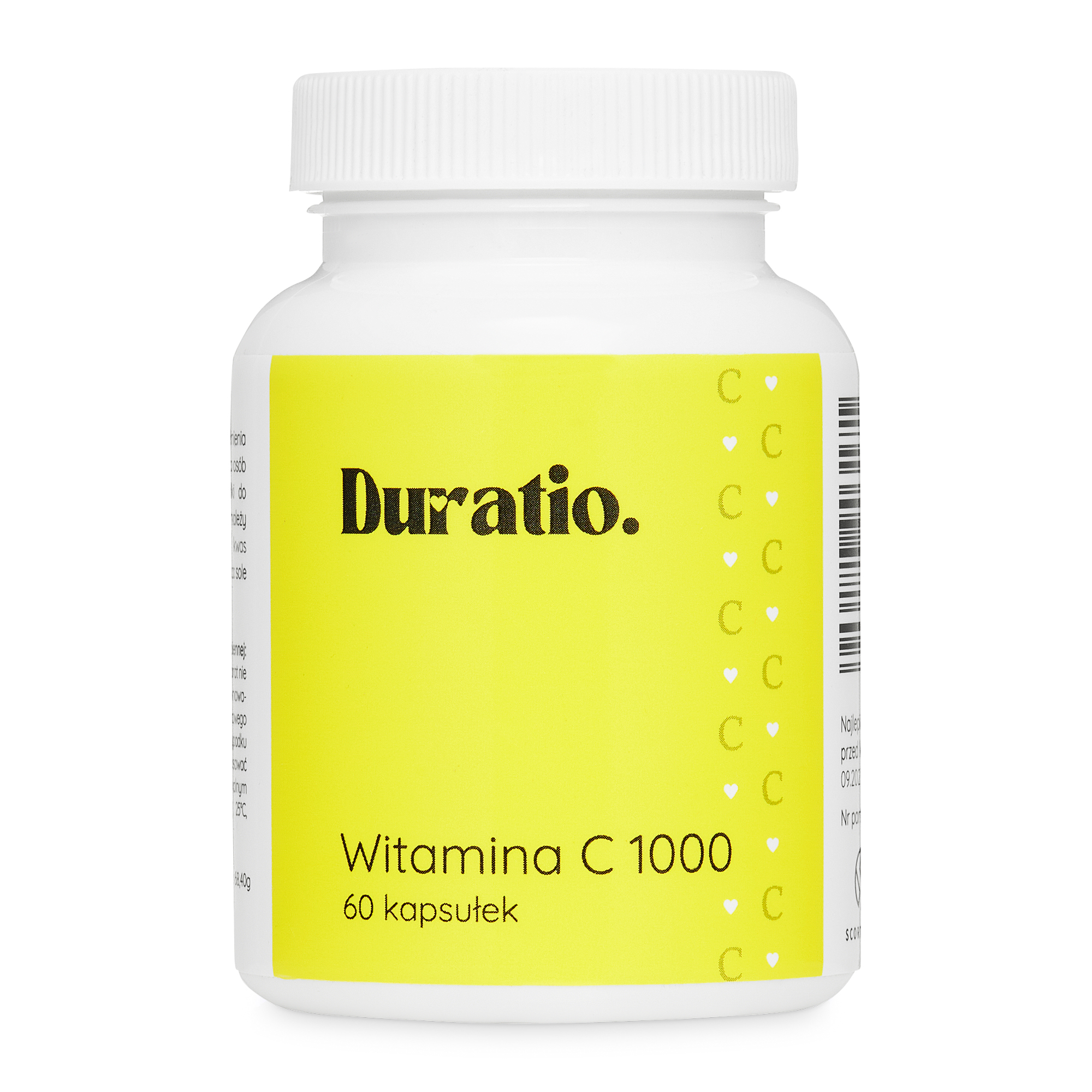 Duratio Witamina C 1000mg 60 Kapsułek