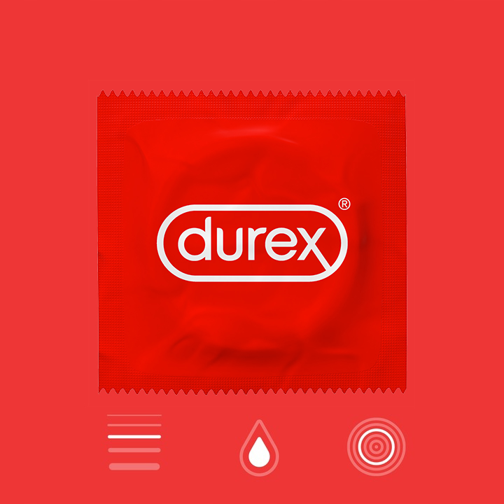 Durex Surprise Me Zestaw Prezerwatyw Stymulujące Cienkie Mix 40 Sztuk