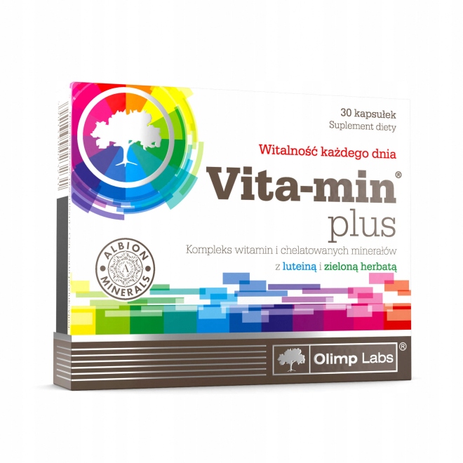 Olimp Vita-Min Plus Multiwitamina Luteina 30 kaps.