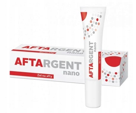 Aftargent Nano Żel Do Stosowania W Jamie Ustnej Na Afty Pleśniawki 15ml