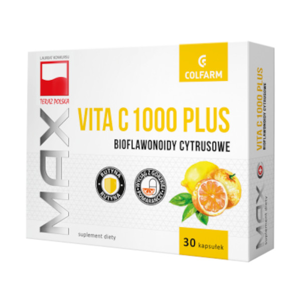 Vita C 1000 Plus Colfarm 30 Kapsulek