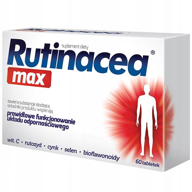 Rutinacea Max Wsparcie Odporności 60 Tabletek