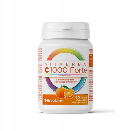 Vitaerba Witamina C 1000 Forte Odporność 60 Tabletek