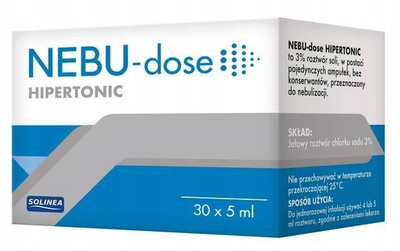 Nebu-Dose Hipertonic hipertoniczny r-r do inhal, 30x5ml