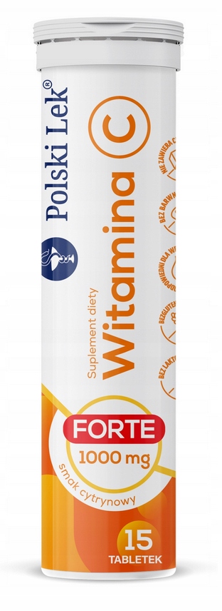 Witamina C 1000 mg Forte 15 Tabletek Musujących