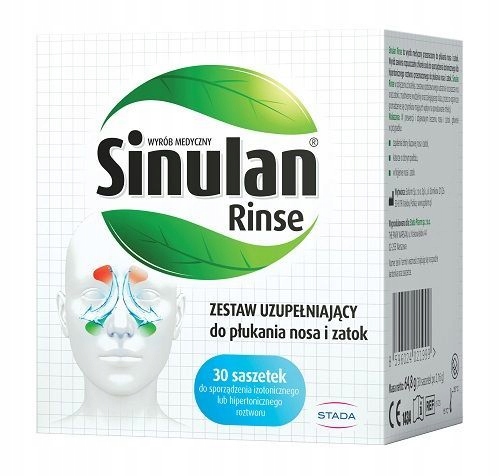 Sinulan Rinse - zestaw uzupełniający 30 saszetek