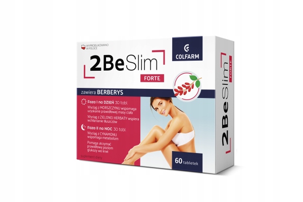 2Be Slim Forte Odchudzanie 60 Tabletek