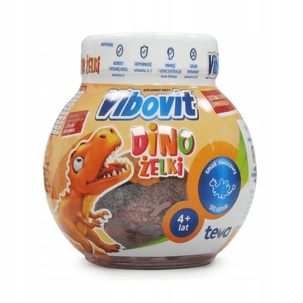 Vibovit Dino żelki 50 szt.