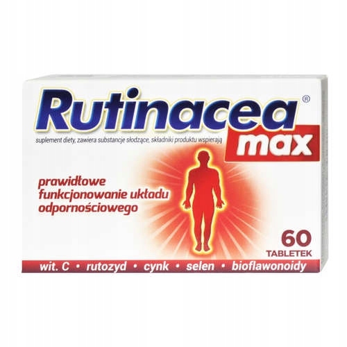 Rutinacea Max Wsparcie Odporności 60 Tabletek