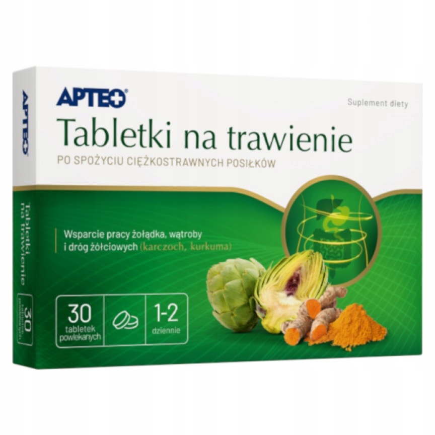 Tabletki na trawienie APTEO tabl. 30tabl.