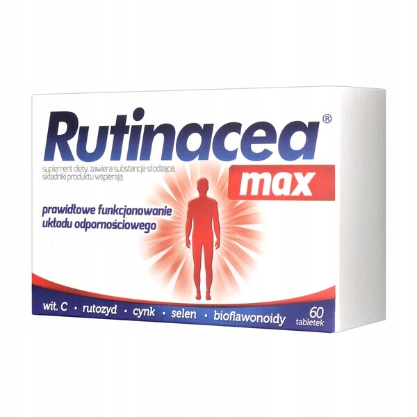 Rutinacea Max Wsparcie Odporności 60 Tabletek