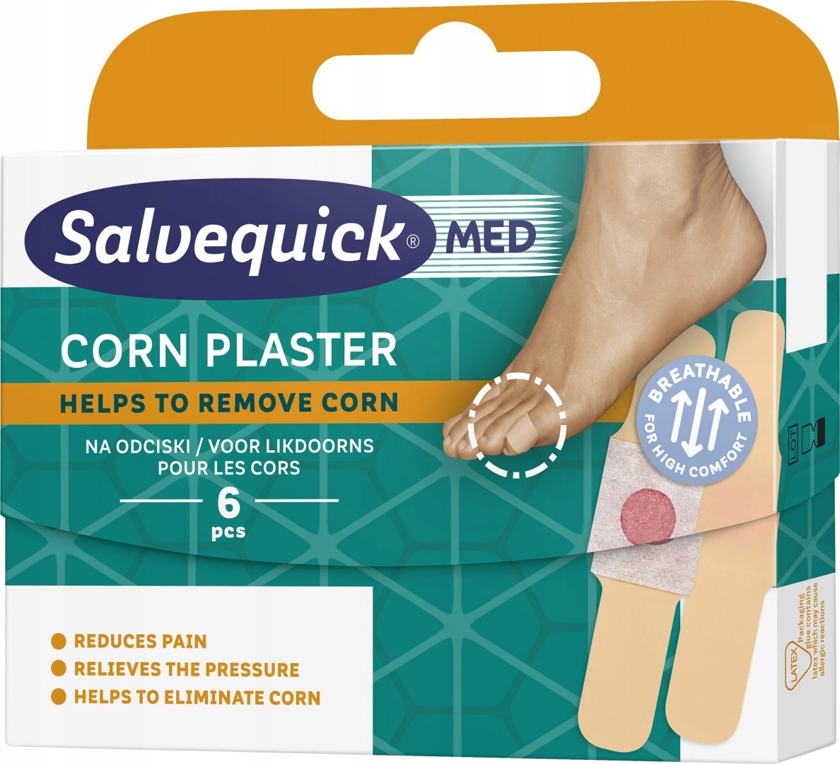 Plast. Salvequick CORN na odciski 1op.(6sz