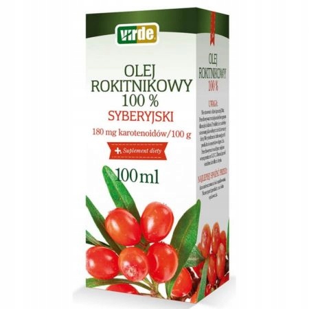 Olej Rokitnikowy syberysjki virde 100 ml