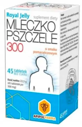 Mleczko pszczele Royal 300 45 tabl