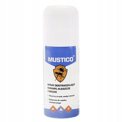 MUSTICO Spray odstraszający komary kleszcz
