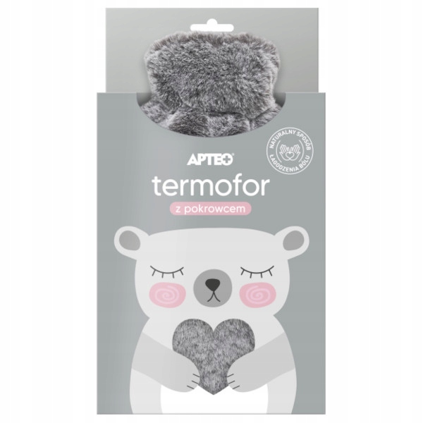Termofor 2l z pokrowcem APTEO CARE 1szt.