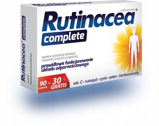 Rutinacea Complete Witamina C Odporność 120 Tabletek