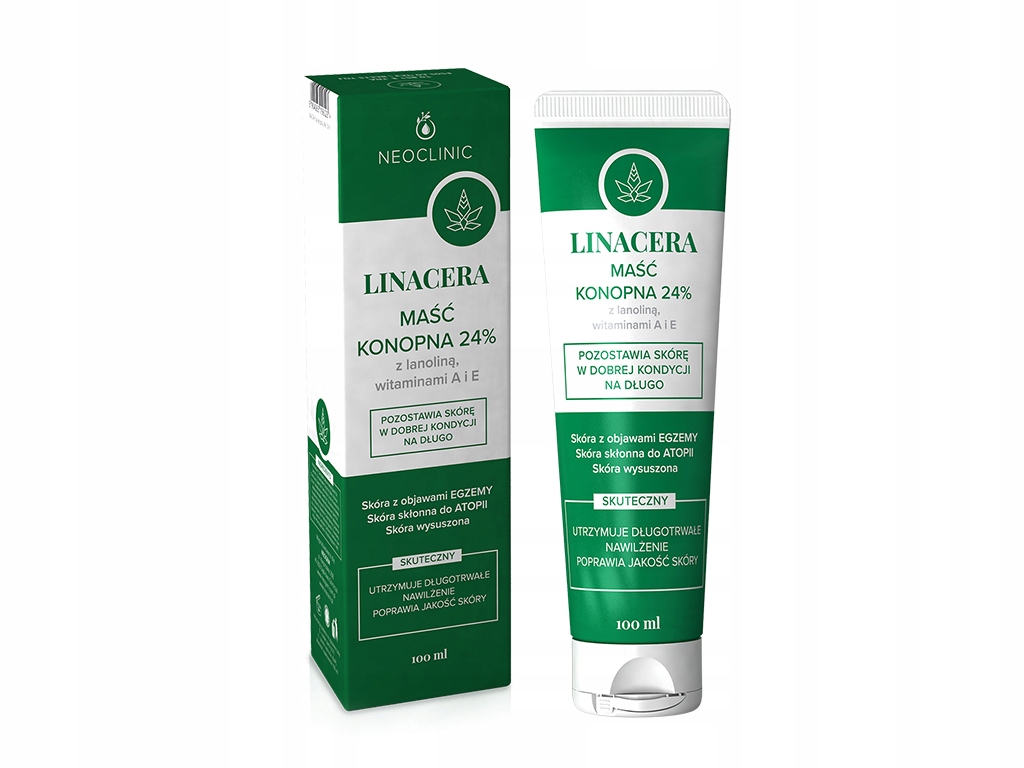 Linacera maść konopna 24% z lanoliną witam