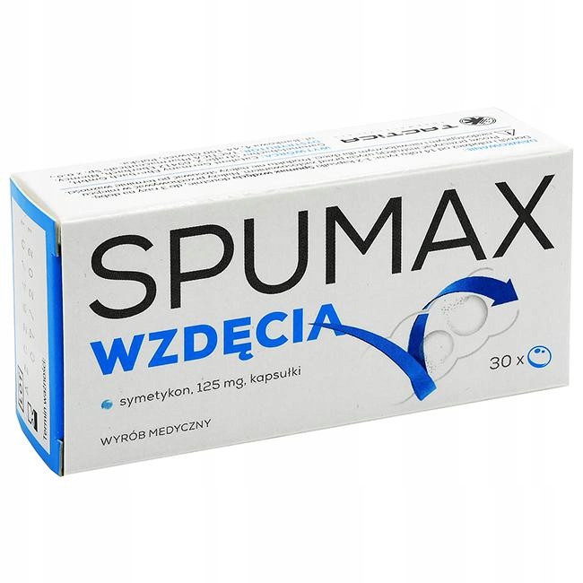 Spumax wzdęcia kaps.miękkie 0,125g 30kaps.